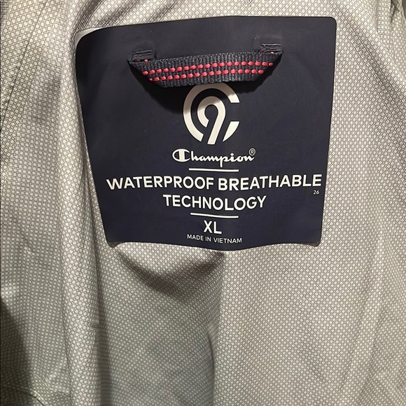 Champion Women's Hooded Jacket - Dark Gray - Picture 2 of 5